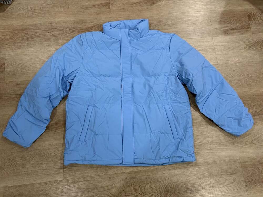 Cotrasen Puffer Jacket Size 2XL Light Blue Winter Coat